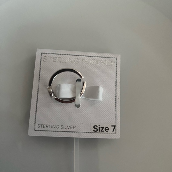 new sterling forever sterling silver ocean wave ring size 7 beachy vibes - Picture 2 of 3